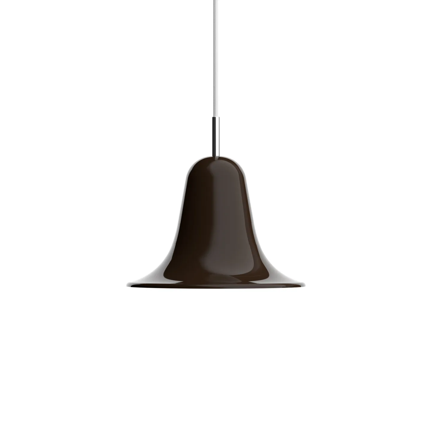 Pantop Pendelleuchte Ø 23 cm braun - Verpan - Wohnzimmer - Design - Metall - Einflammig