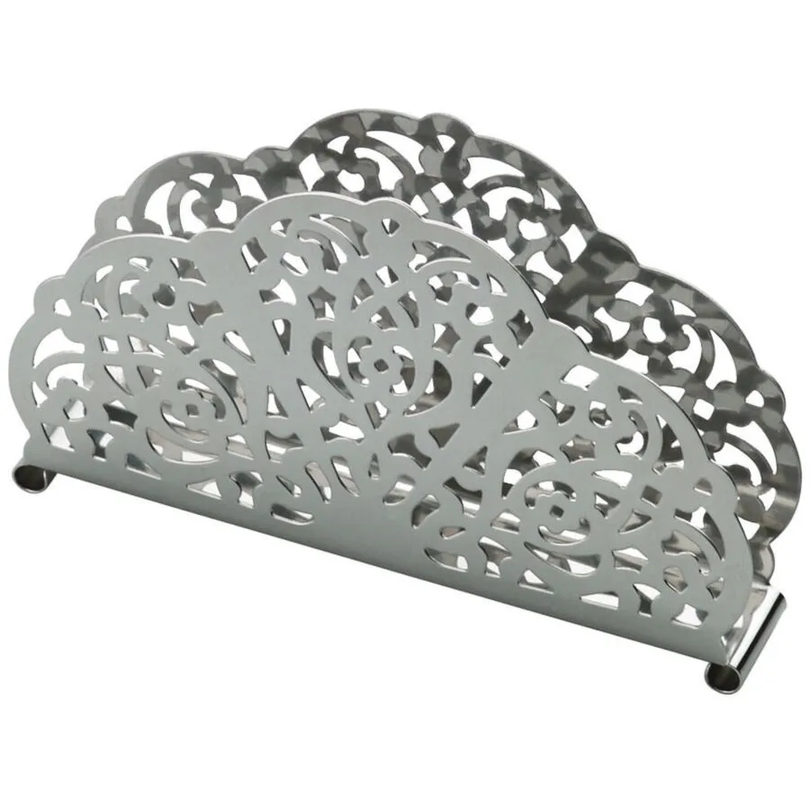 Serviettenhalter Piazza silber Edelstahl B 8.7 cm