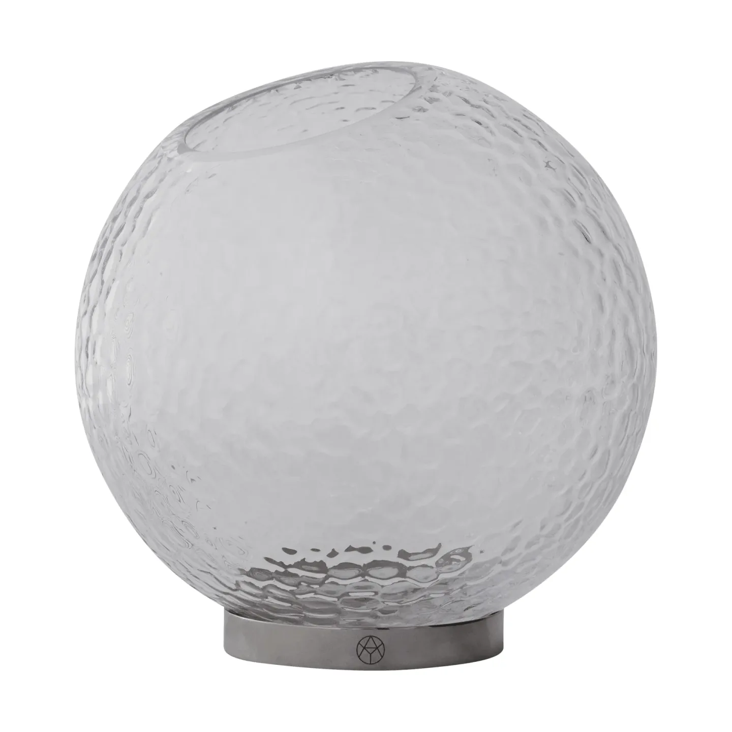 AYTM Globe bubbles Vase Ø21 cm Clear