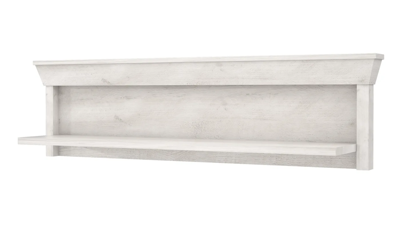 Wandboard Pinie Weiß 121 cm - KASHMIR