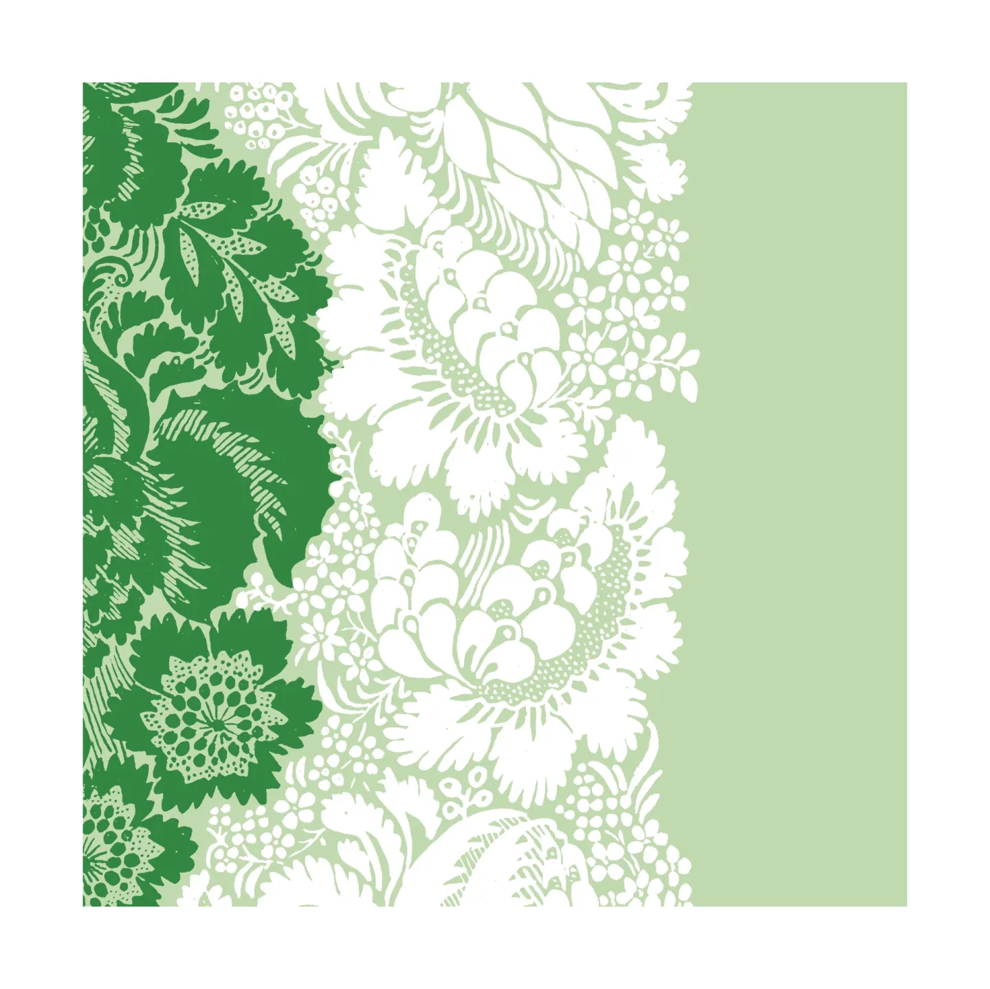 Marimekko Ananas Serviette 33 x 33cm 20er Pack Green