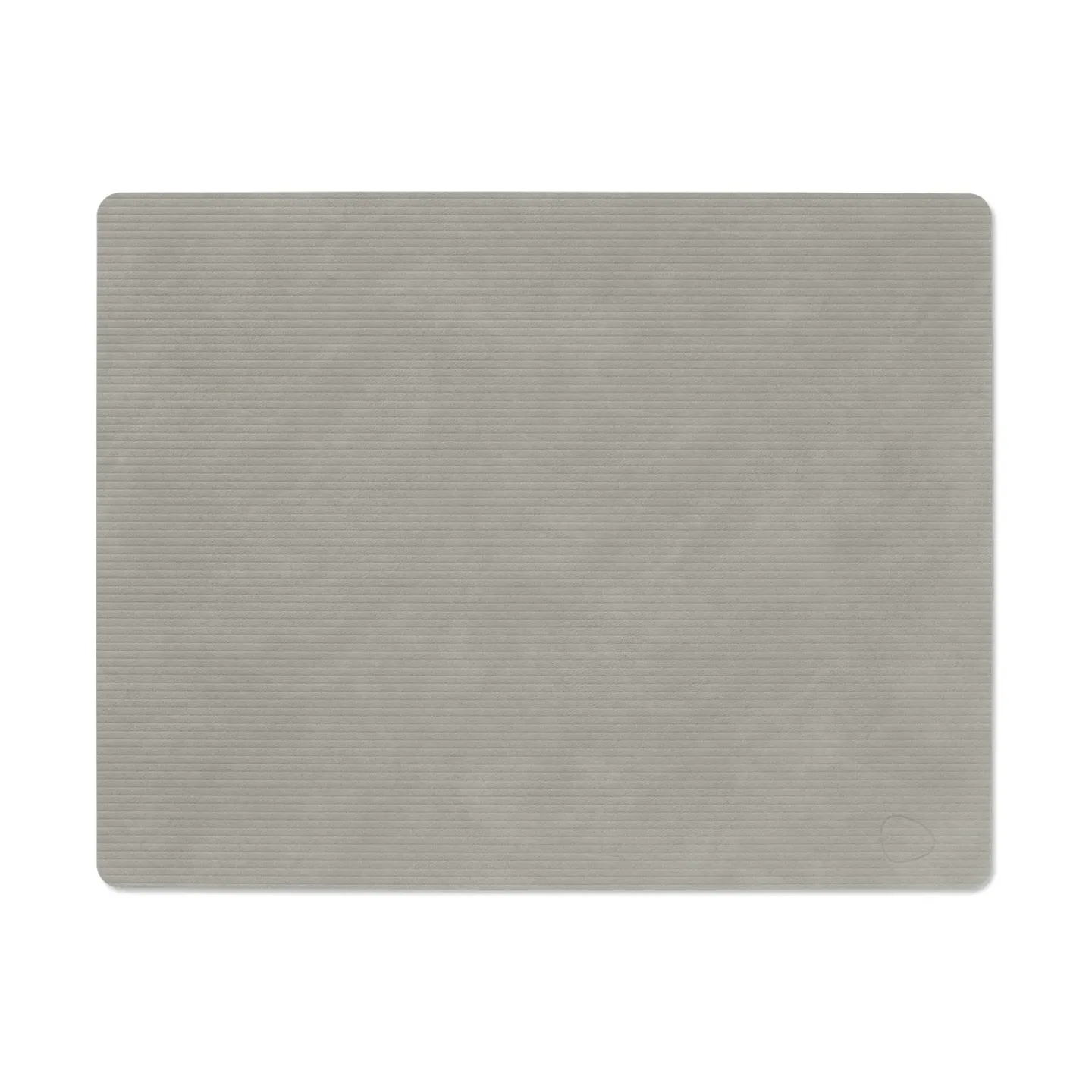LIND DNA Corduroy Tischset square L Light Grey