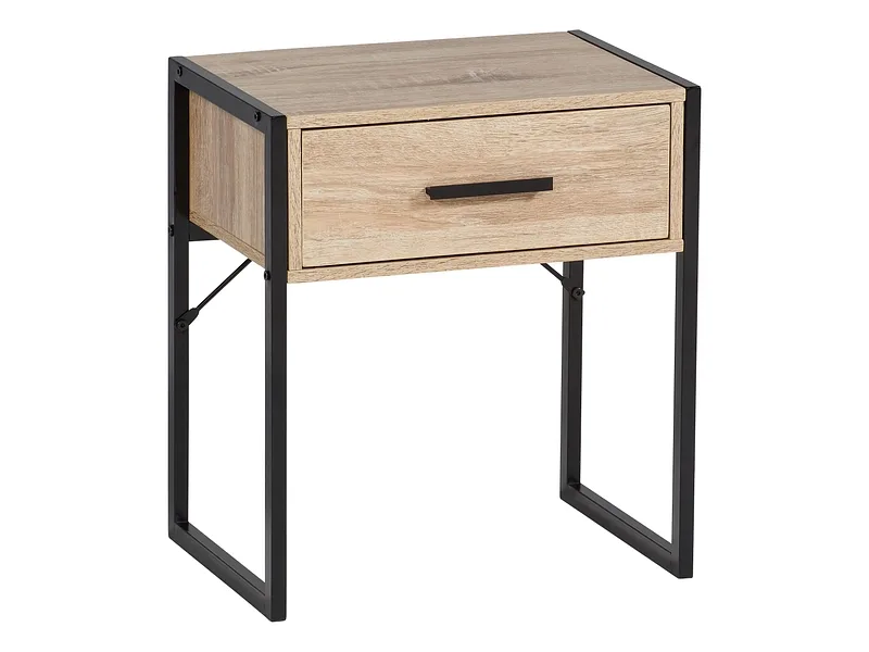 Nachttisch CARDIFF 1 Schublade 42x30x48cm sonoma