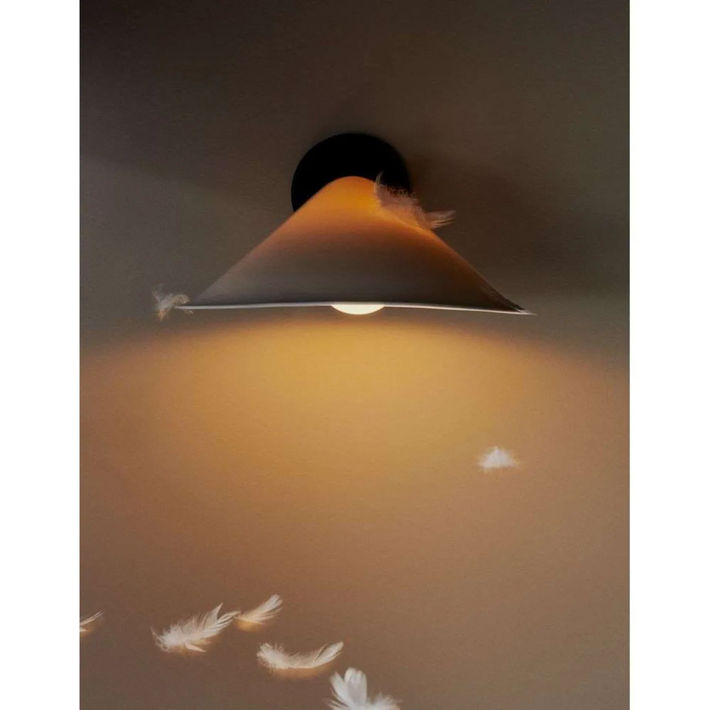 Plume SW Vegglampe Black/Porcelain - DCW - Soverom - Annet