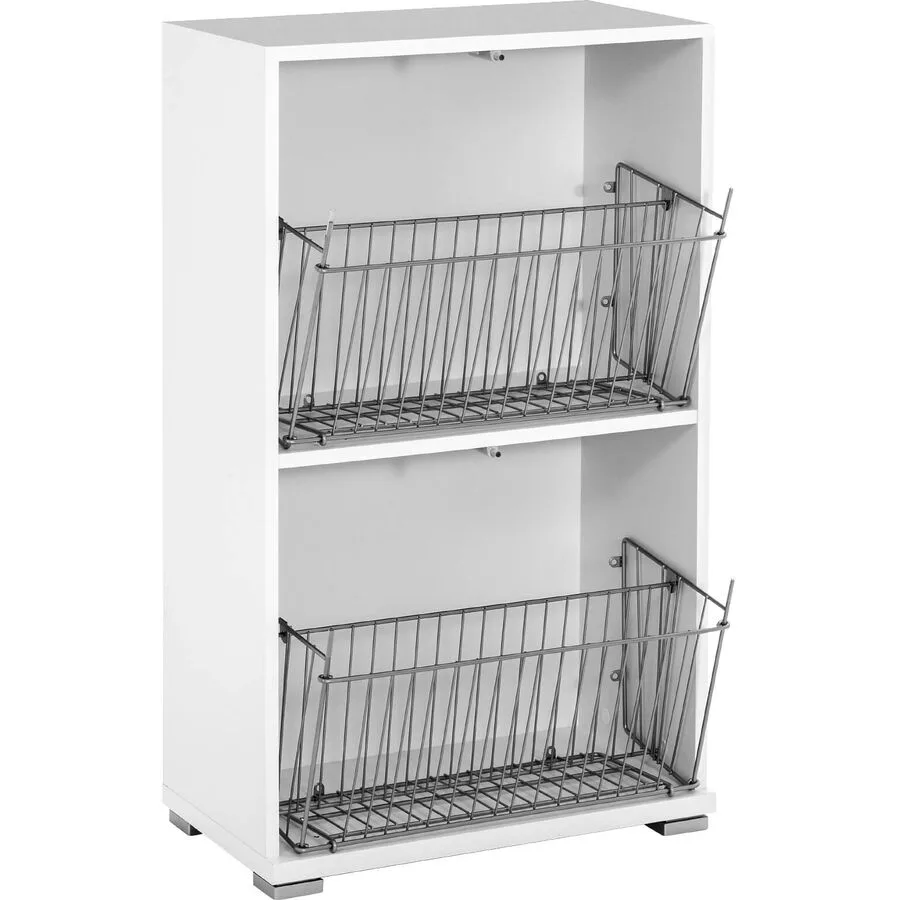 Garderobenmöbel Fritz Dekor weiss Holzwerkstoff B 53 H 91 cm