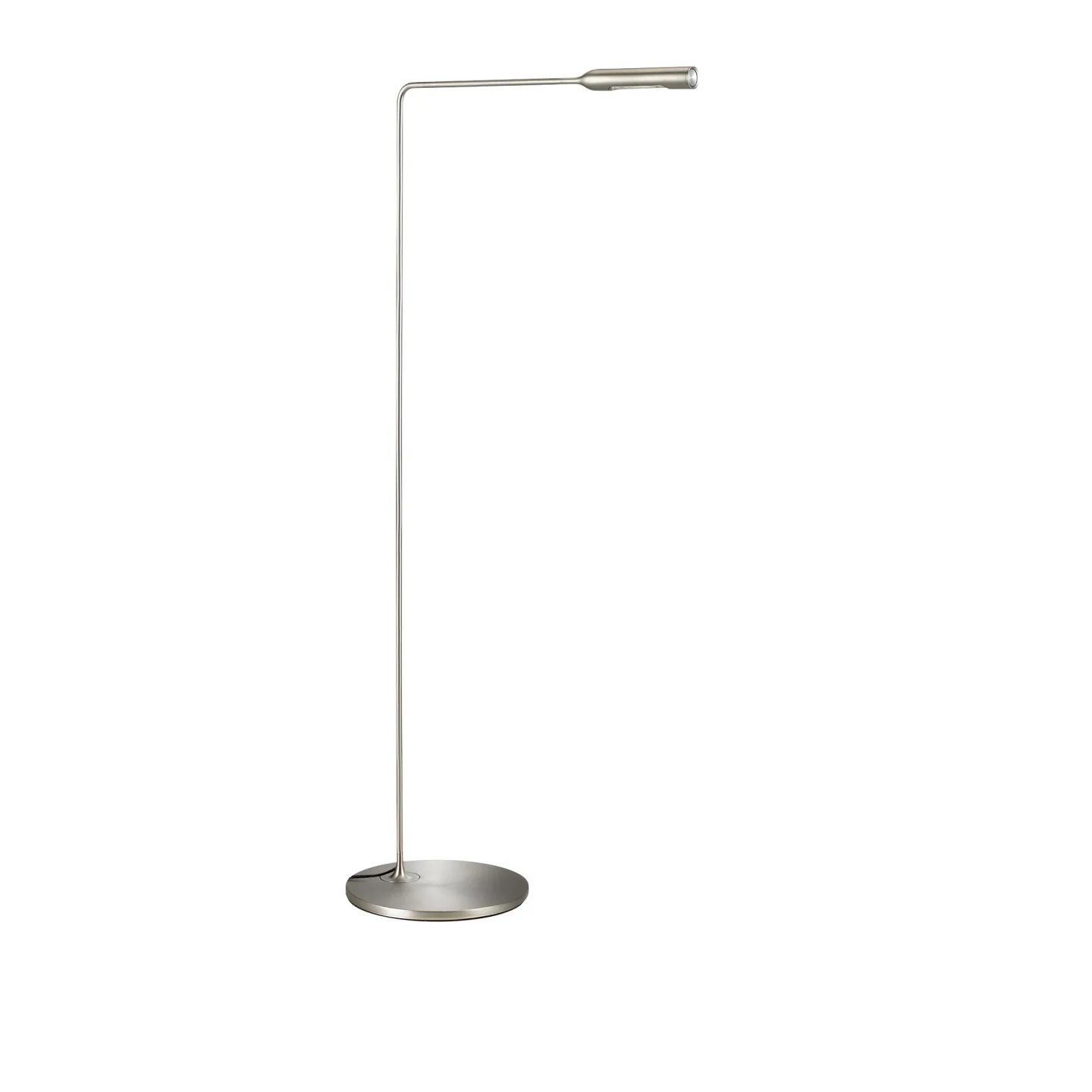Lumina - Flo Floor golvlampa brushed nickel - Läslampor - Foster & Partners - Silver
