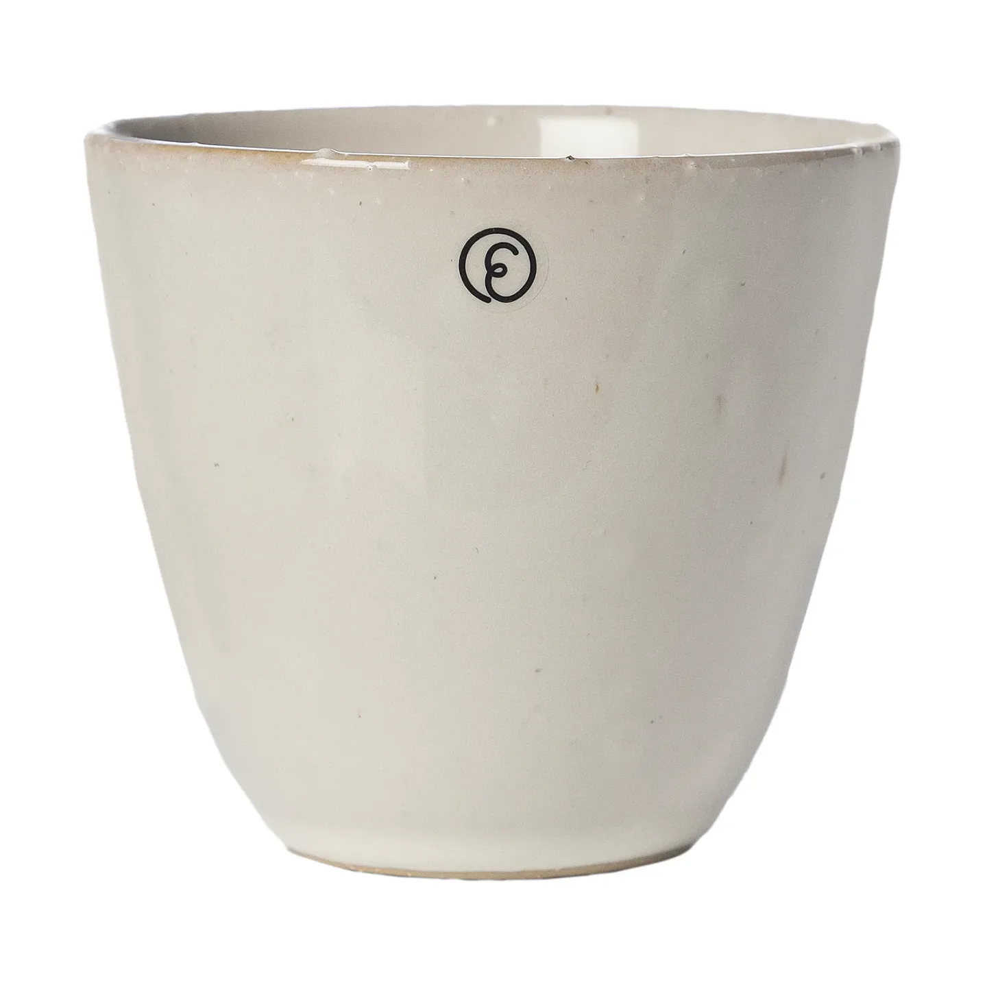 ERNST Ernst Becher ohne Henkel 8 cm Naturweiß