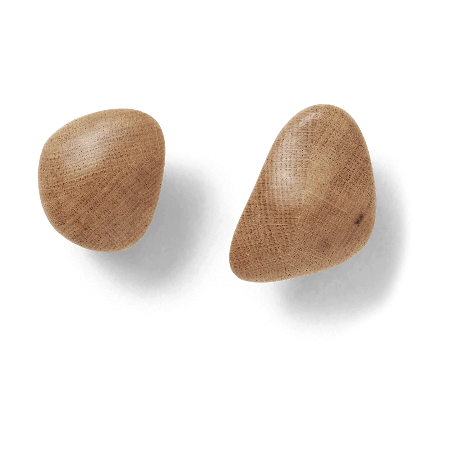 Ferm Living Cairn Haken 2 Teile Oak