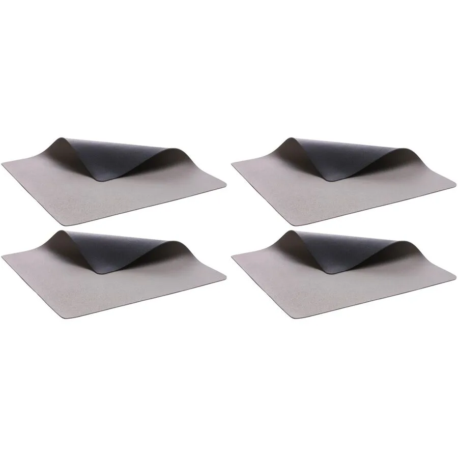 Tischset BITZ Schwarz/Grau Vinyl B 33 cm