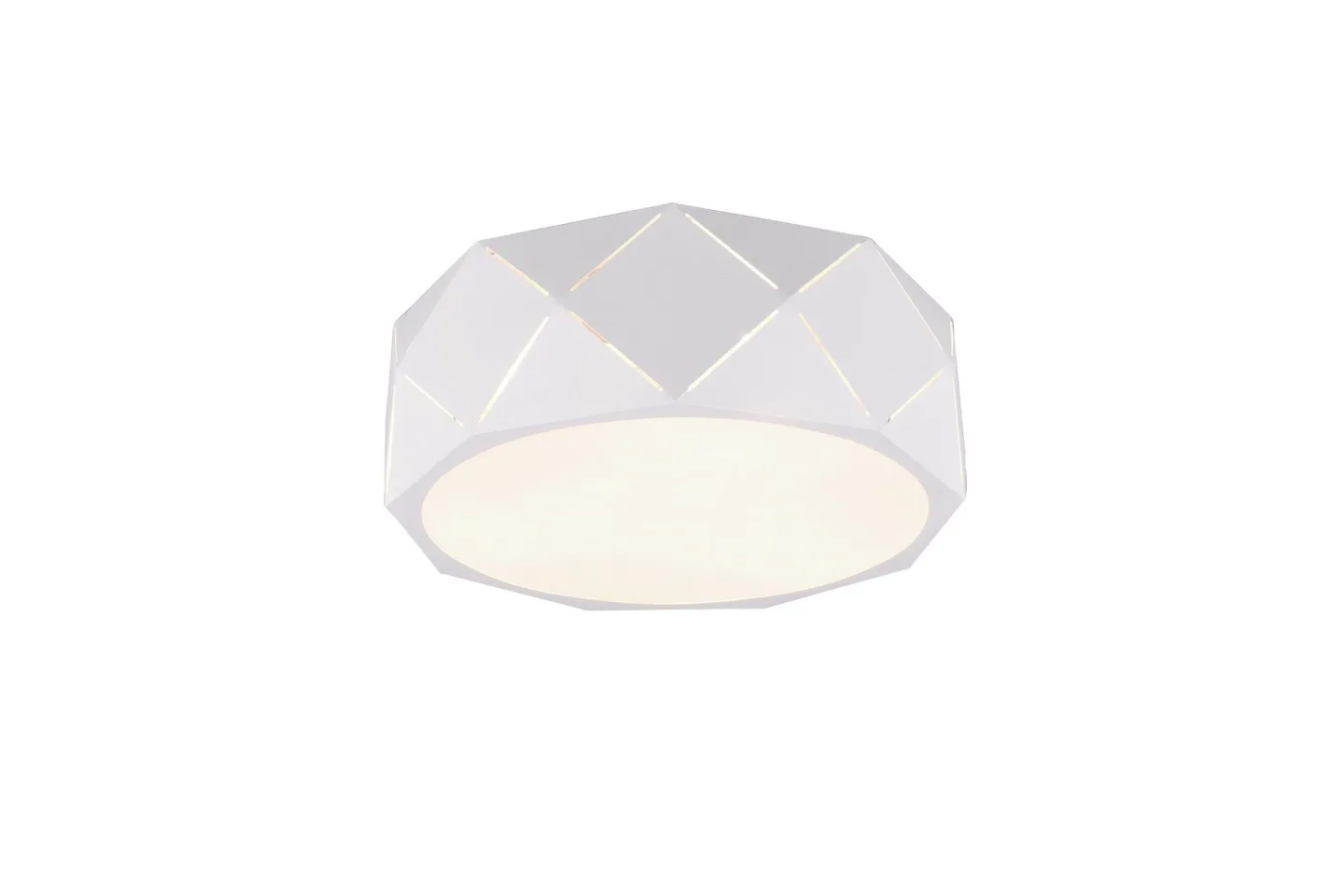 Zandor Plafond 3L E27 mattvit - Matt vit