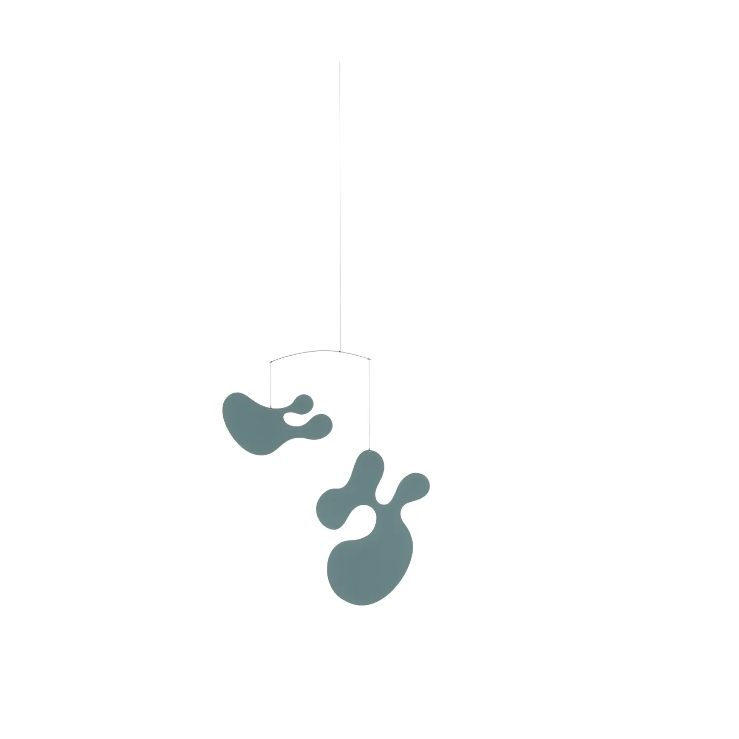 Vitra Eames plywood mobile model C Ice grey