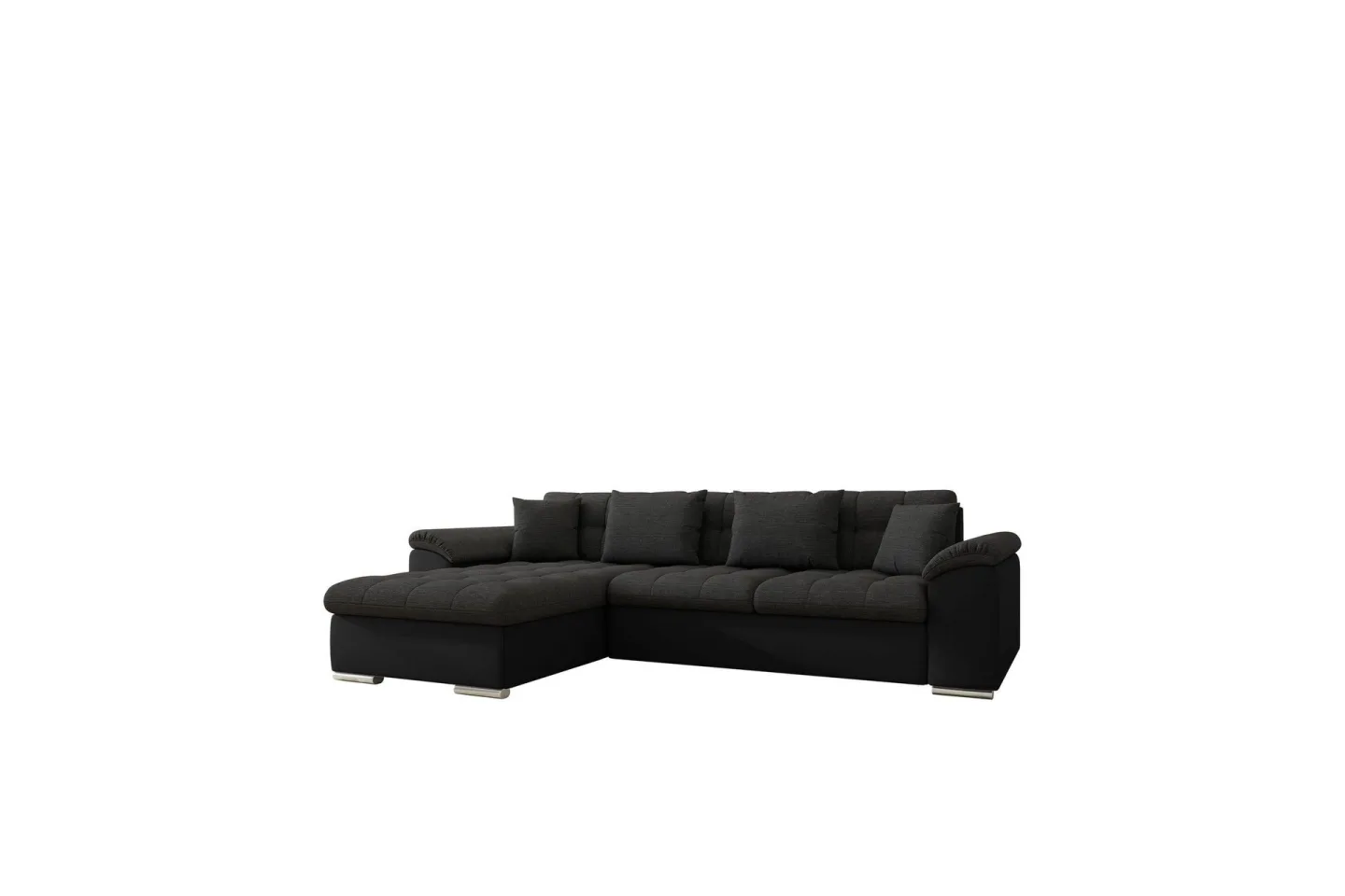 Camior Soffa med Divan 3-sits - Svart