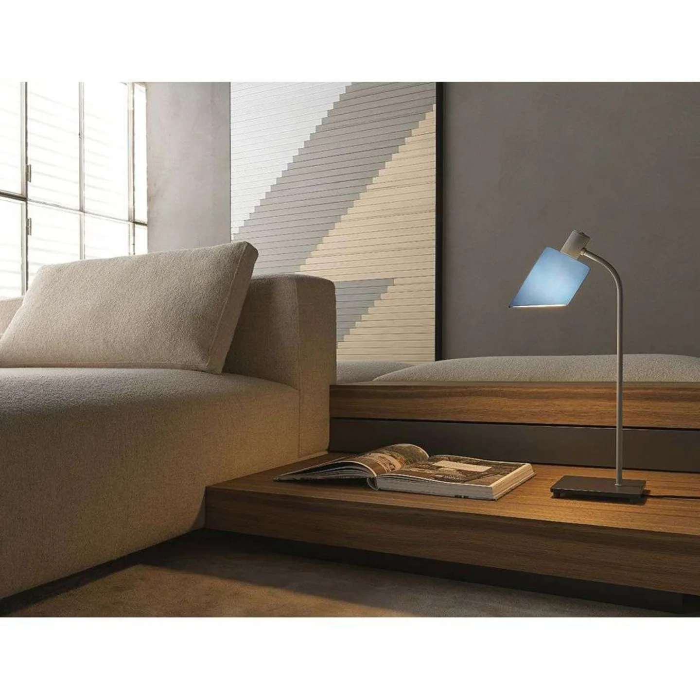 Lampe de Bureau Tischleuchte Blue Grey - Nemo Lighting - Wohnzimmer - Metall