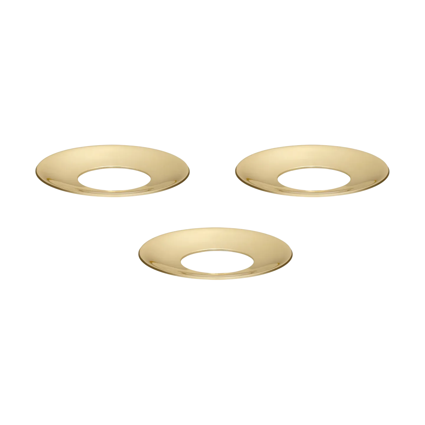 STOFF Nagel STOFF Nagel ljusmanschett 3-pack Solid mässing
