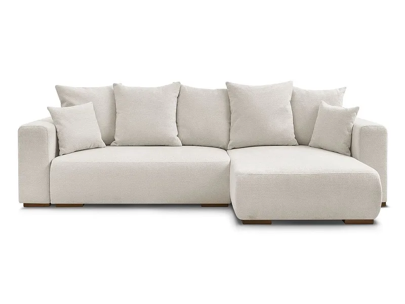 Ecksofa BOBOCHIC SIDONIE Stoff chiniert beige