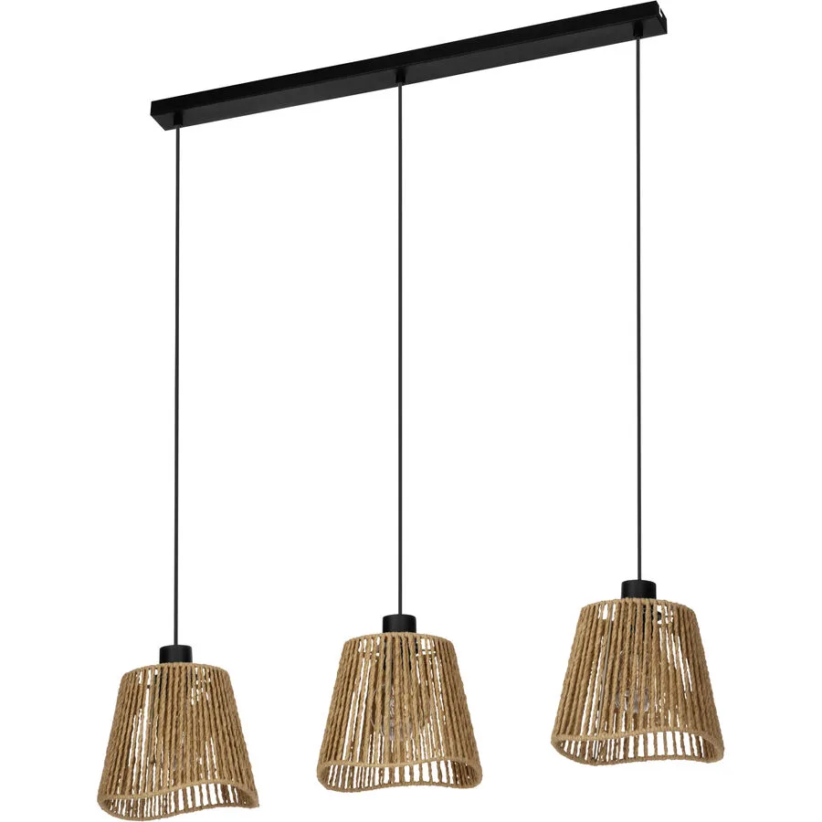 Eglo Pendellampe Lavister Schwarz Stahl 21 cm 110 cm