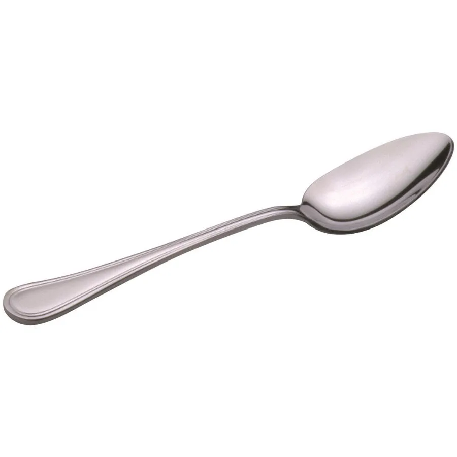 PIAZZA Dessertlöffel Vienna Silber Edelstahl 18 cm
