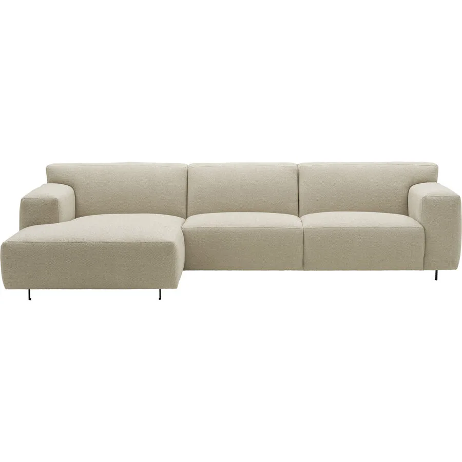 Sofa Vada Beige Stoff 300 cm 160 cm - Möbel Konfigurator: Traummöbel individuell zusammenstellen