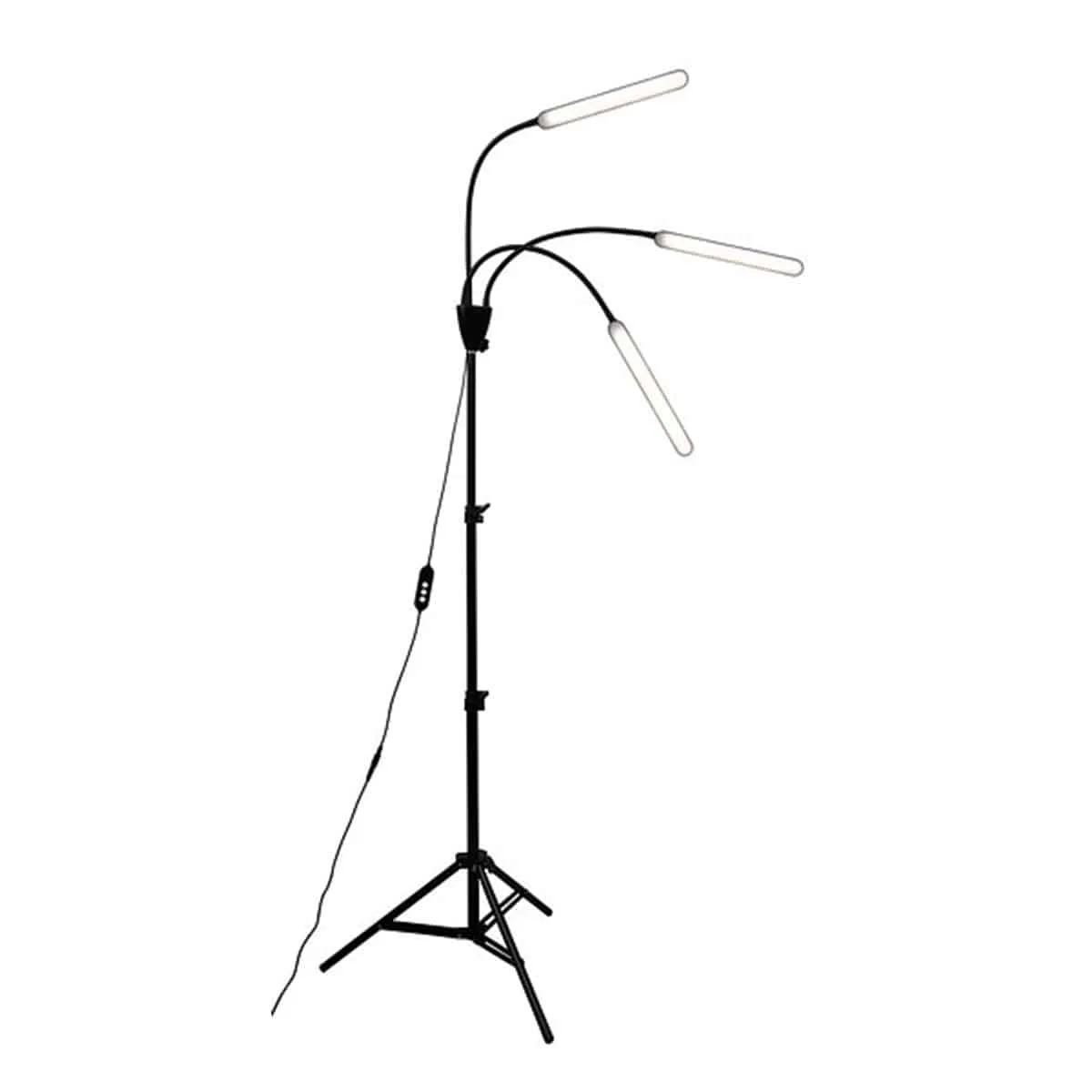 Palm Golvlampa Växtbelysning 24W 940 1130lm Svart