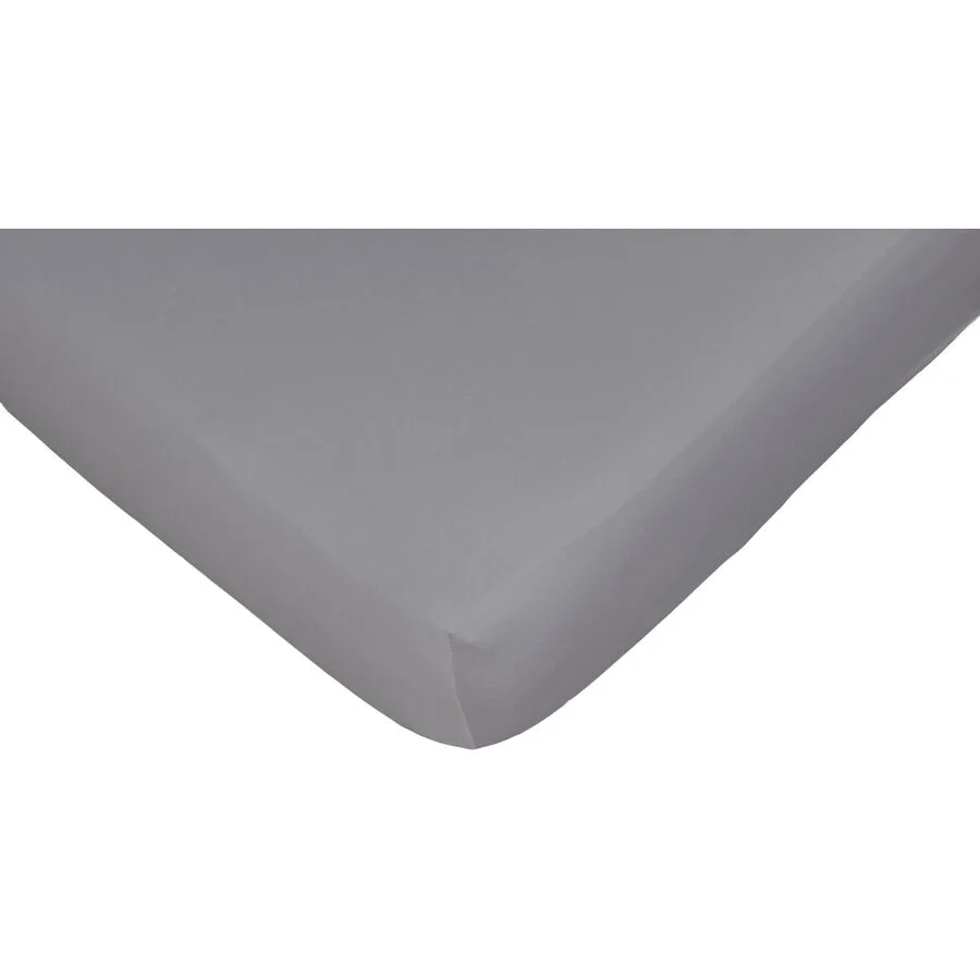 Night Fashion Fixleintuch Jerry grau 180 x 200cm - Material: 100% Baumwoll-Jersey