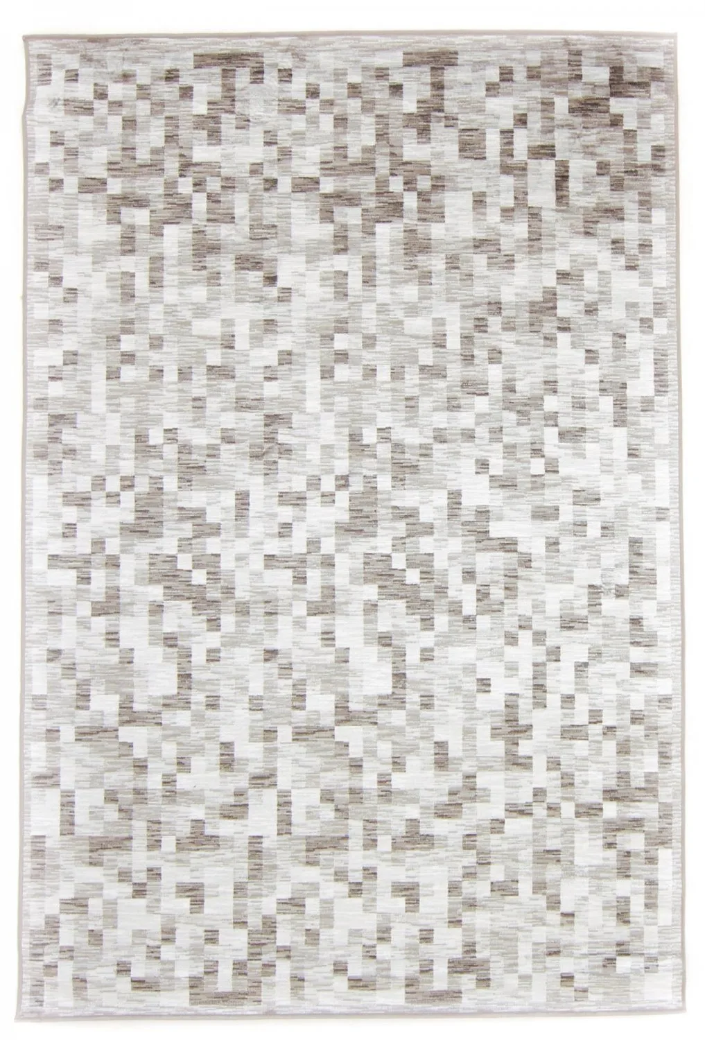 Wilton-teppe - Esta (grå) (Størrelse: 185 x 275 cm)