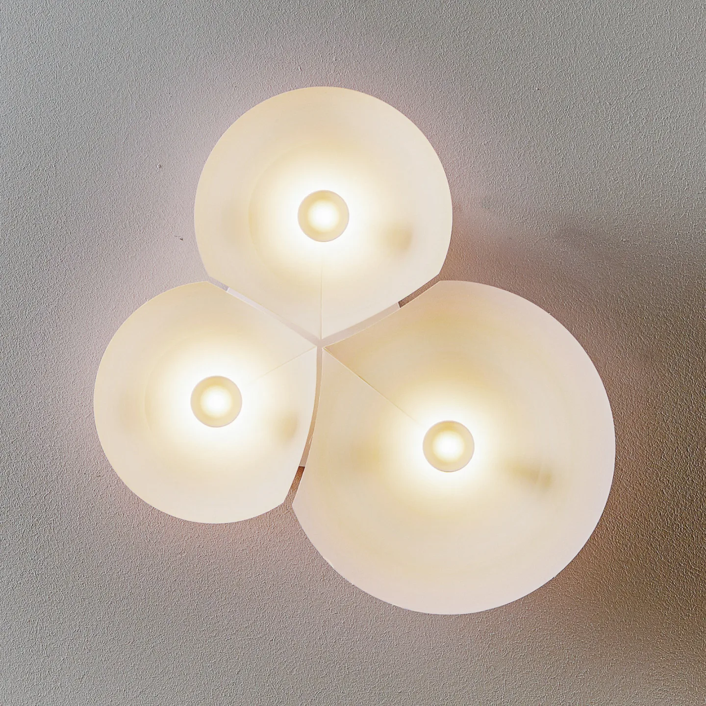 Bulbullia LED Wandleuchte 37x31 - Luceplan - Wohnzimmer - Design - Metall - Rund