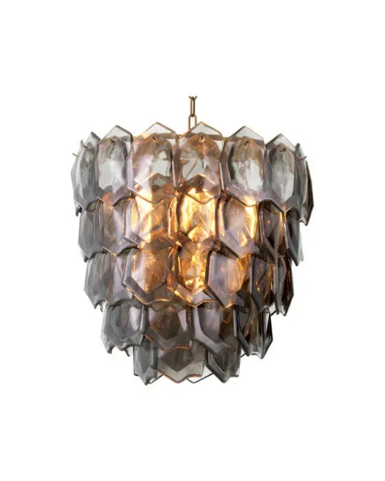 Elias Chandelier Smoke