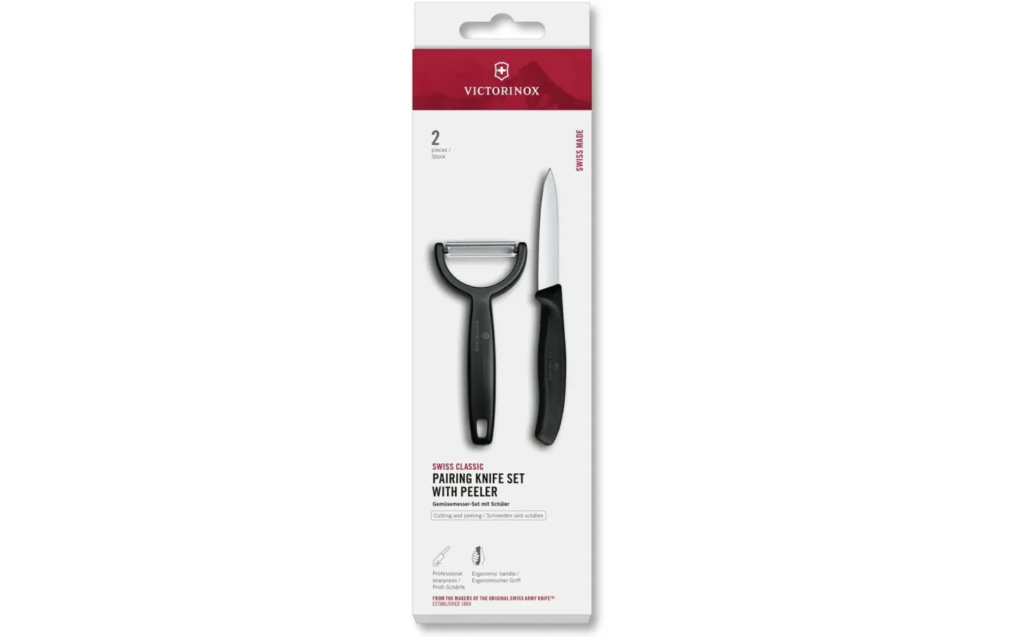 Alltron Messer-Set Swiss Classic, Von Victorinox Schwarz | Schubiger Möbel