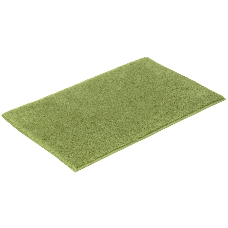 Vossen Badteppich Timeless avocado Polyacryl 60 x 100 cm Rechteckig