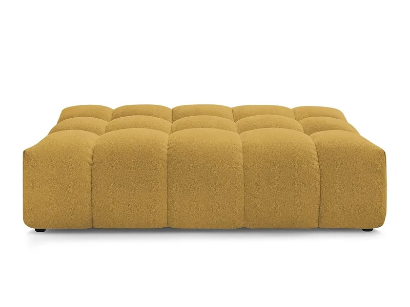 Hocker BOBOCHIC EVEREST 100x166x40cm stoff chiniert gelb
