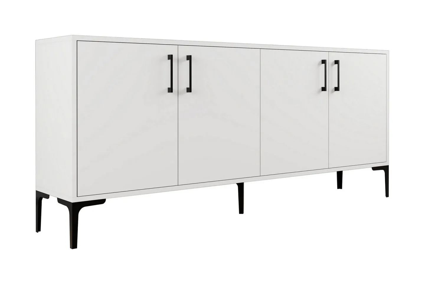 Levents Avlastningsbord 180 cm - Vit