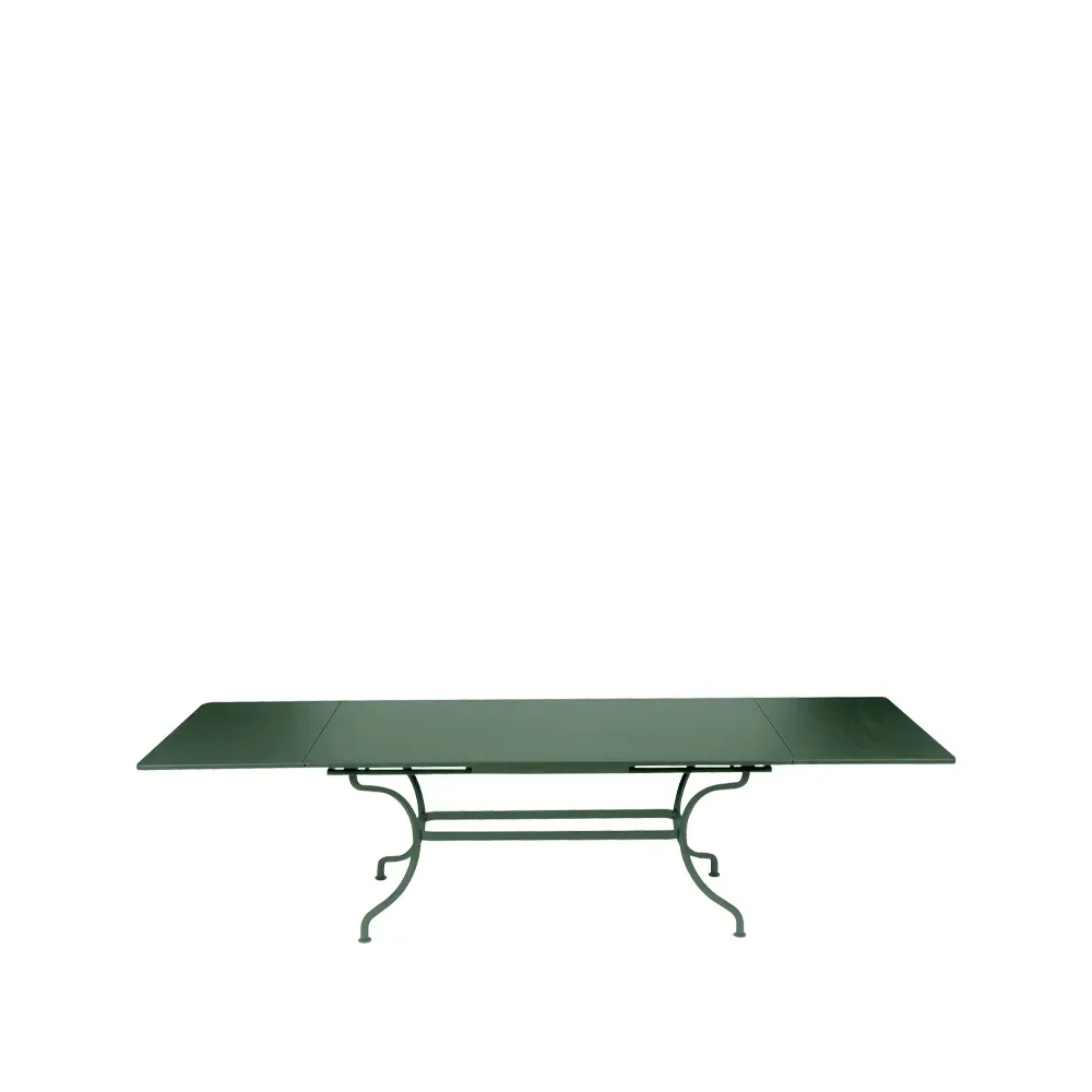 Fermob Romane bord inkl. iläggsskivor 2x50 cm Cedar green (grön)