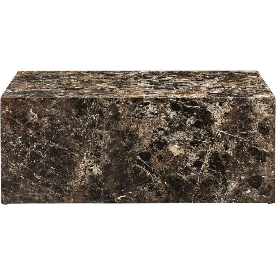 Salontisch Habit braun Holzwerkstoff B 90 T 60 cm