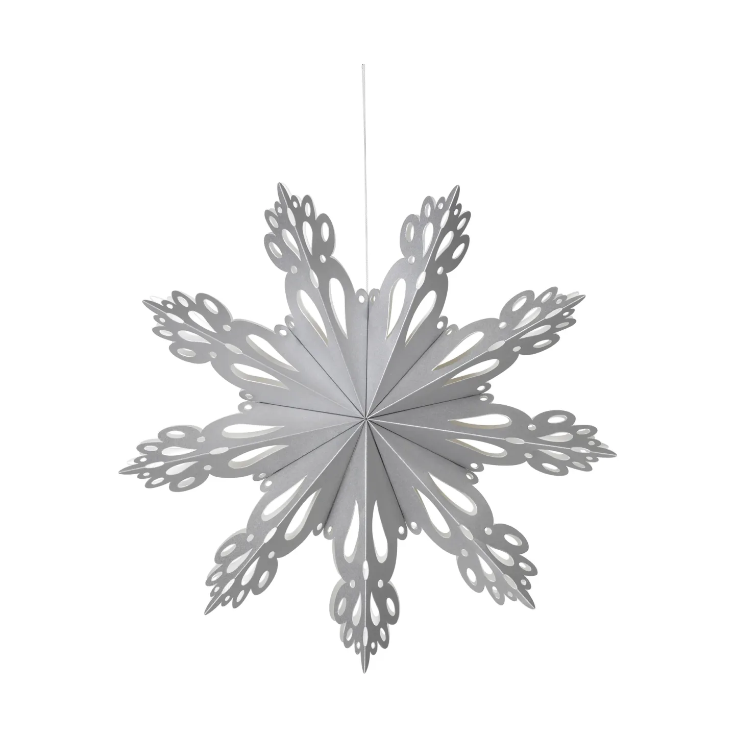 Broste Copenhagen Snowflake adventsstjärna Silver, M