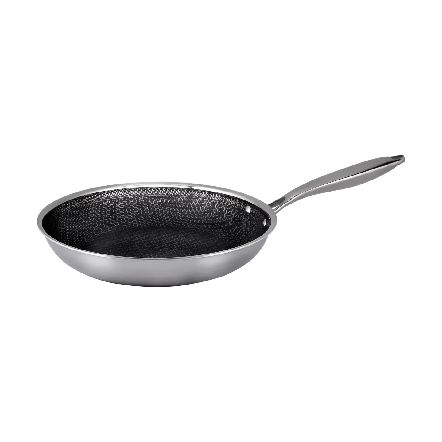 Hâws Hâws Santo Bratpfanne Hybrid-Coating Ø30 cm Silber