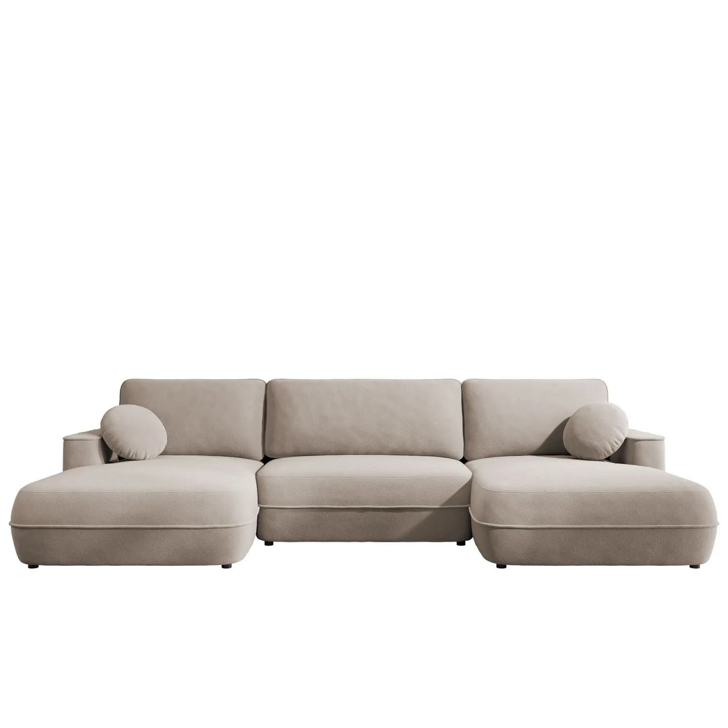 Uppland Bäddsoffa Dubbeldivan 5-sits - Beige