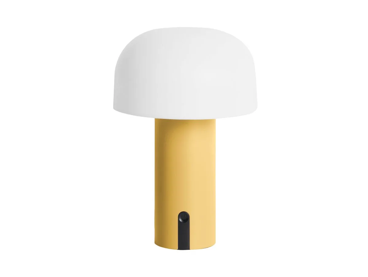 Leitmotiv - Luca LED 22cm - Portabel lampa - Gul