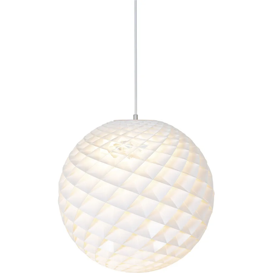 Louis poulsen Pendellampe Patera Weiss Kunststoff 45 cm