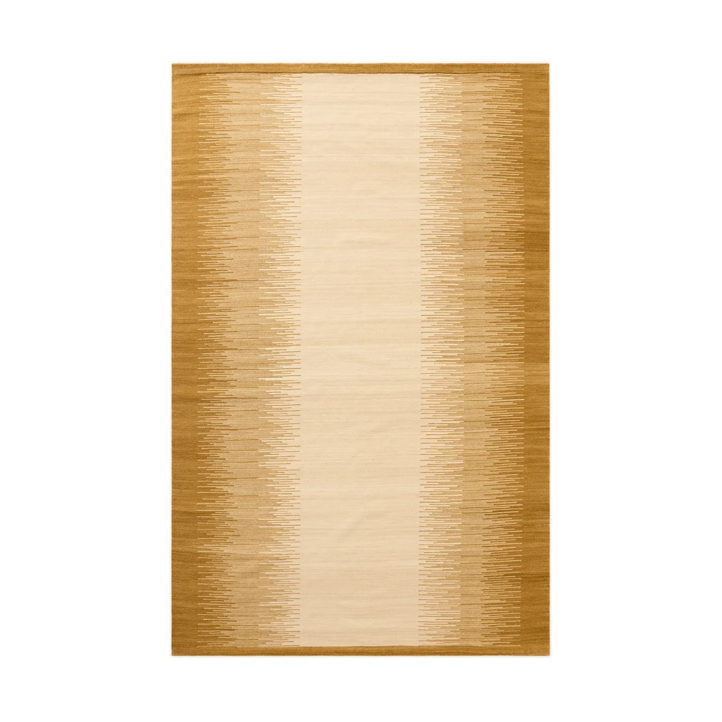 Chhatwal & Jonsson Tapti Wollteppich Masala Yellow-Off White, 270x180 cm