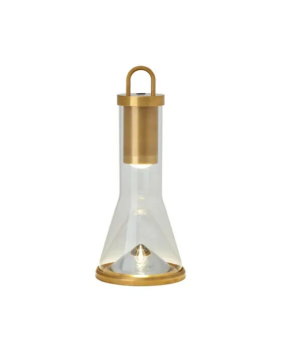 Kandella Accent Rechargeable Table Lamp Brass