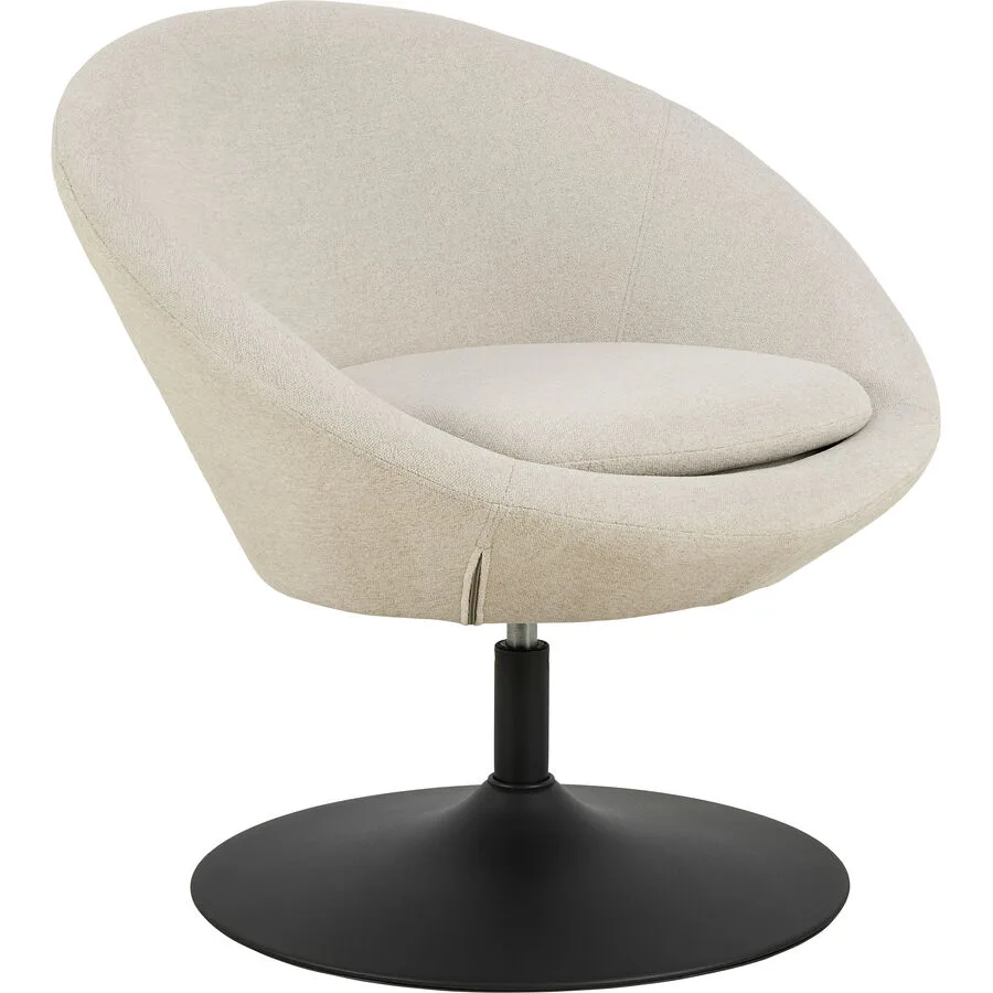 Sessel Center beige Stoff B 82 T 72 H 81 cm