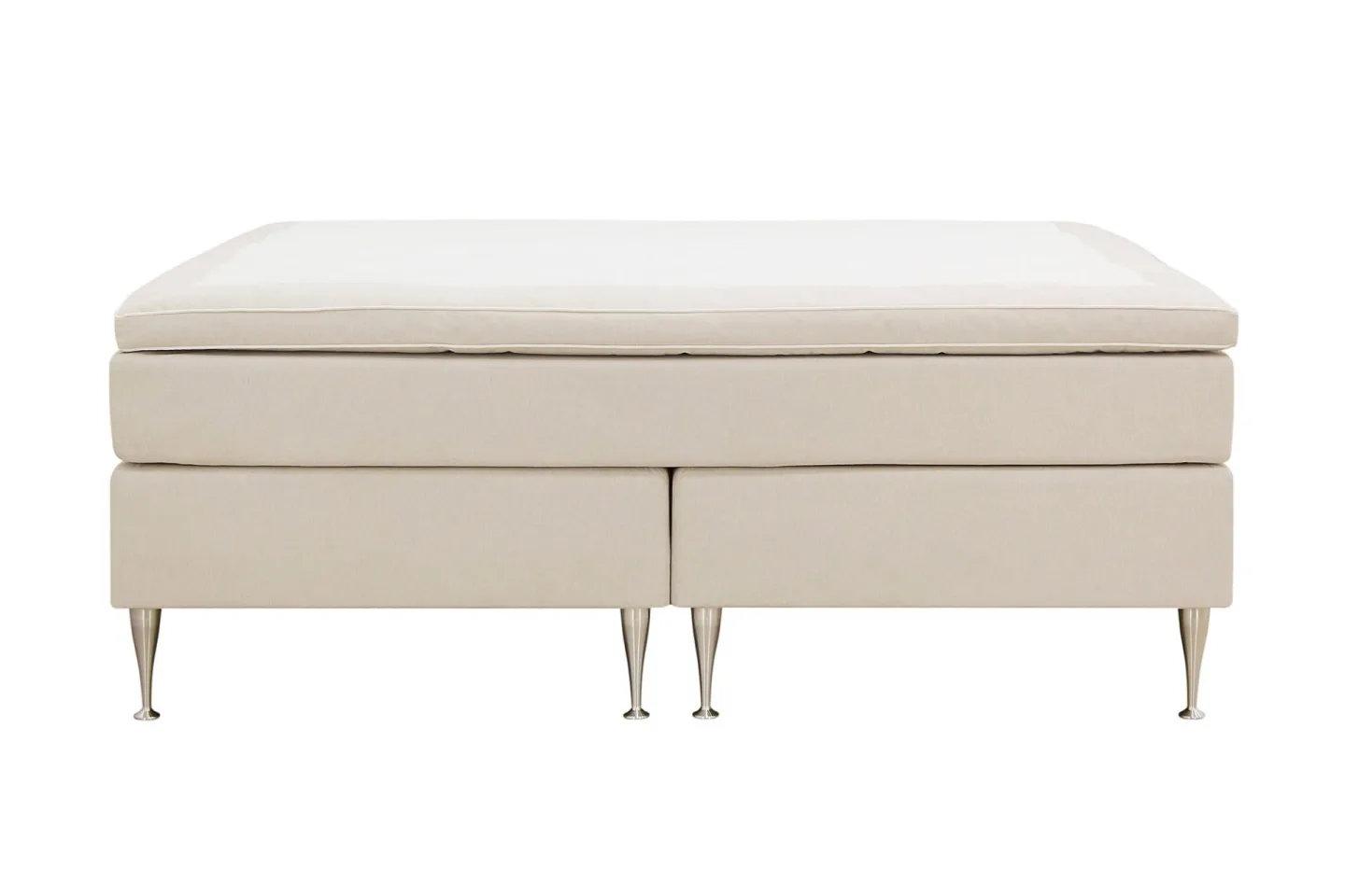 HVILA Plus Kontinentalsäng 160x200 cm - Ljusbeige