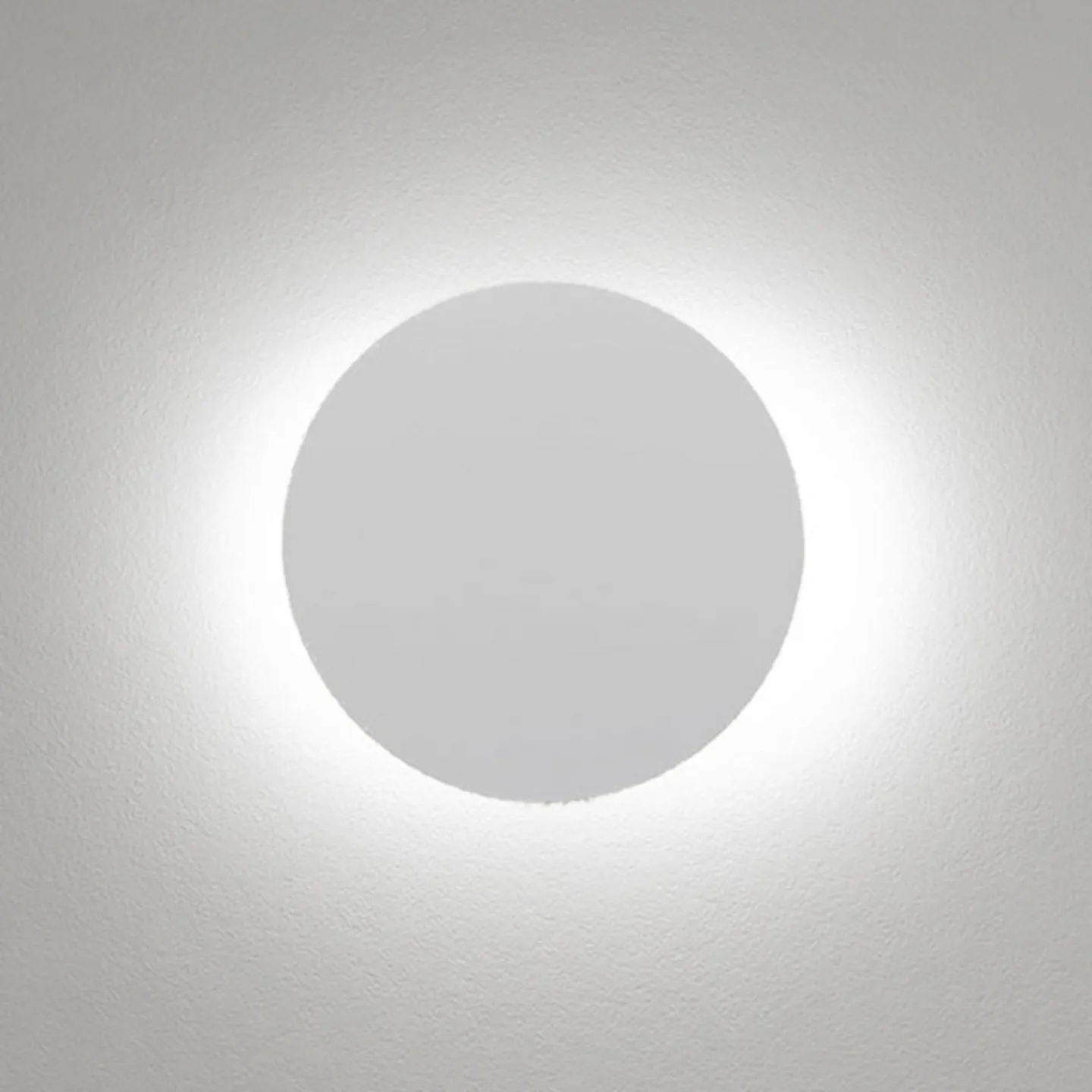 Collide H2 LED-Wandleuchte, weiß, 3.000K - Rotaliana - Wohnzimmer - Design - Metall - Rund
