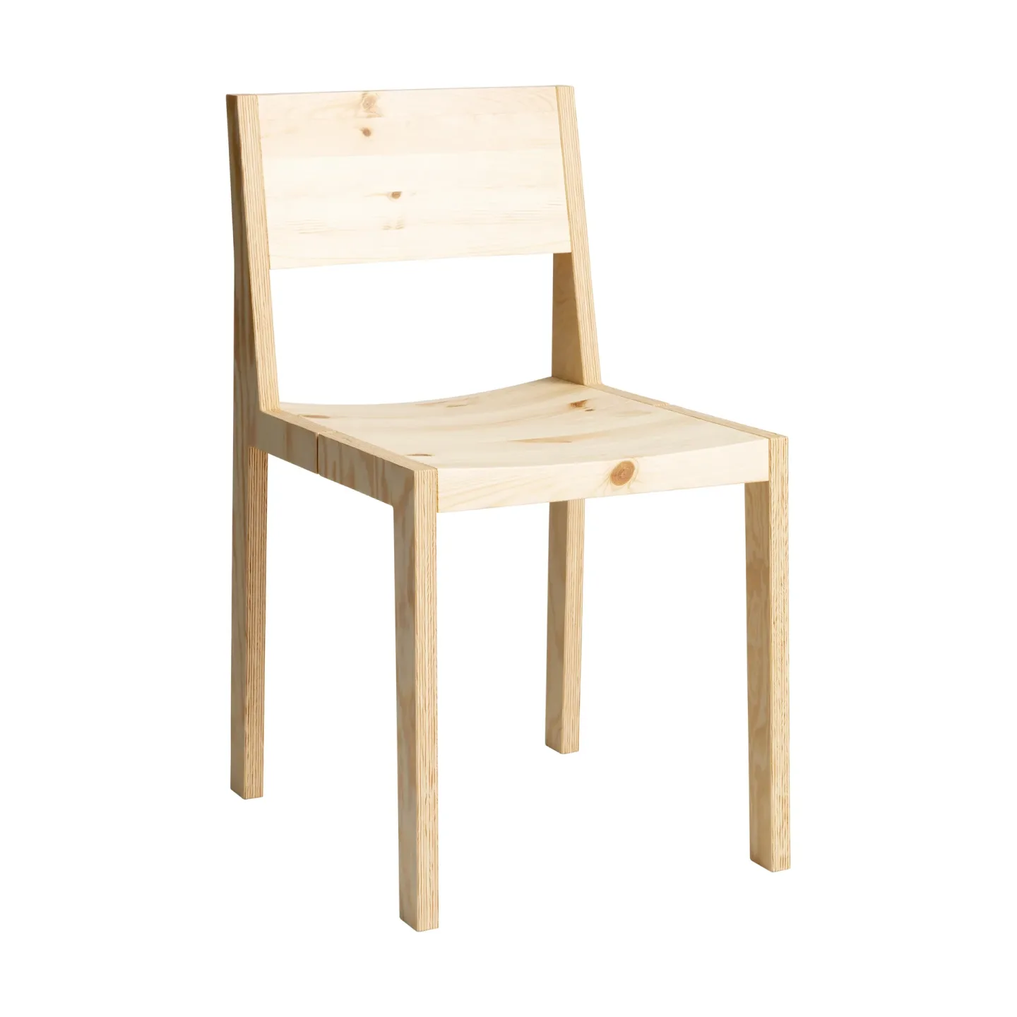 Vaarnii 016 Maasto Dining Chair stol Matt oljevaxad furu
