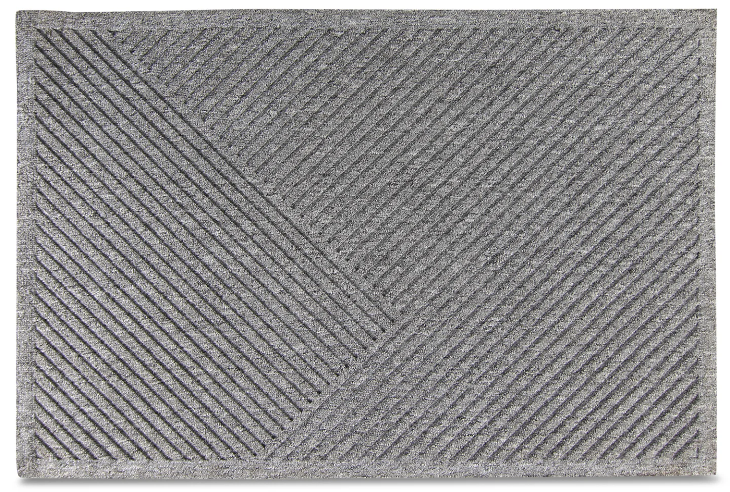 Dørmatte - Rowan (grå) (Størrelse: 60 x 90 cm)