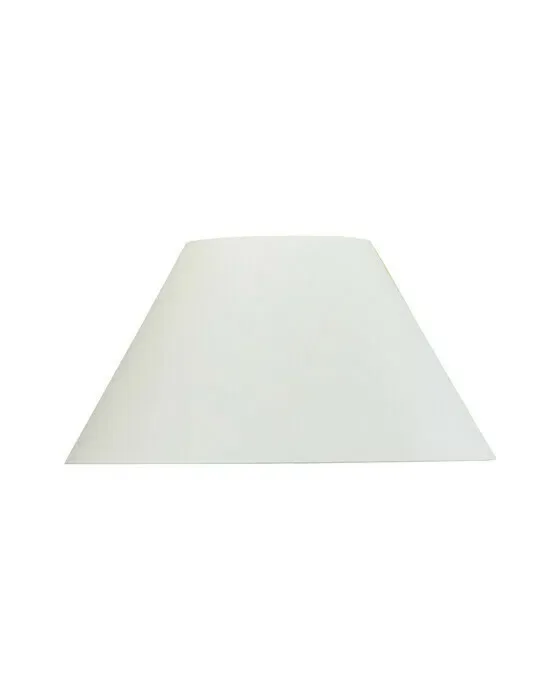 Schuin lampskärm off-white