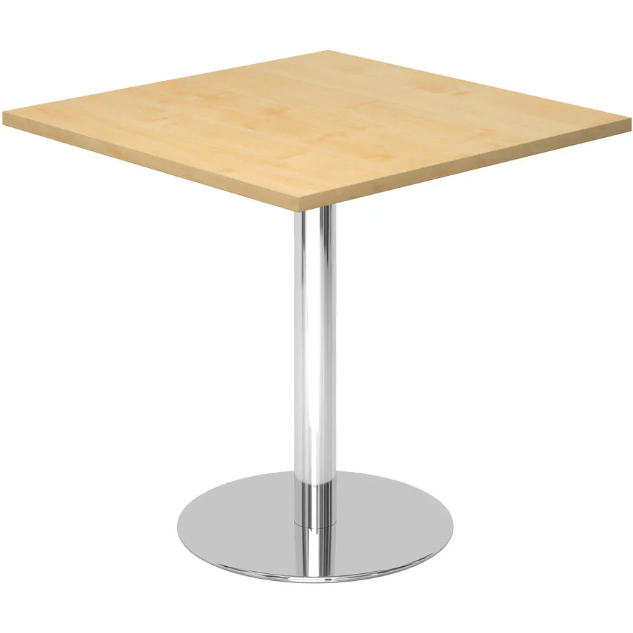Besprechungstisch Office Ahorn Dekor Holzwerkstoff B 80 T 80 cm