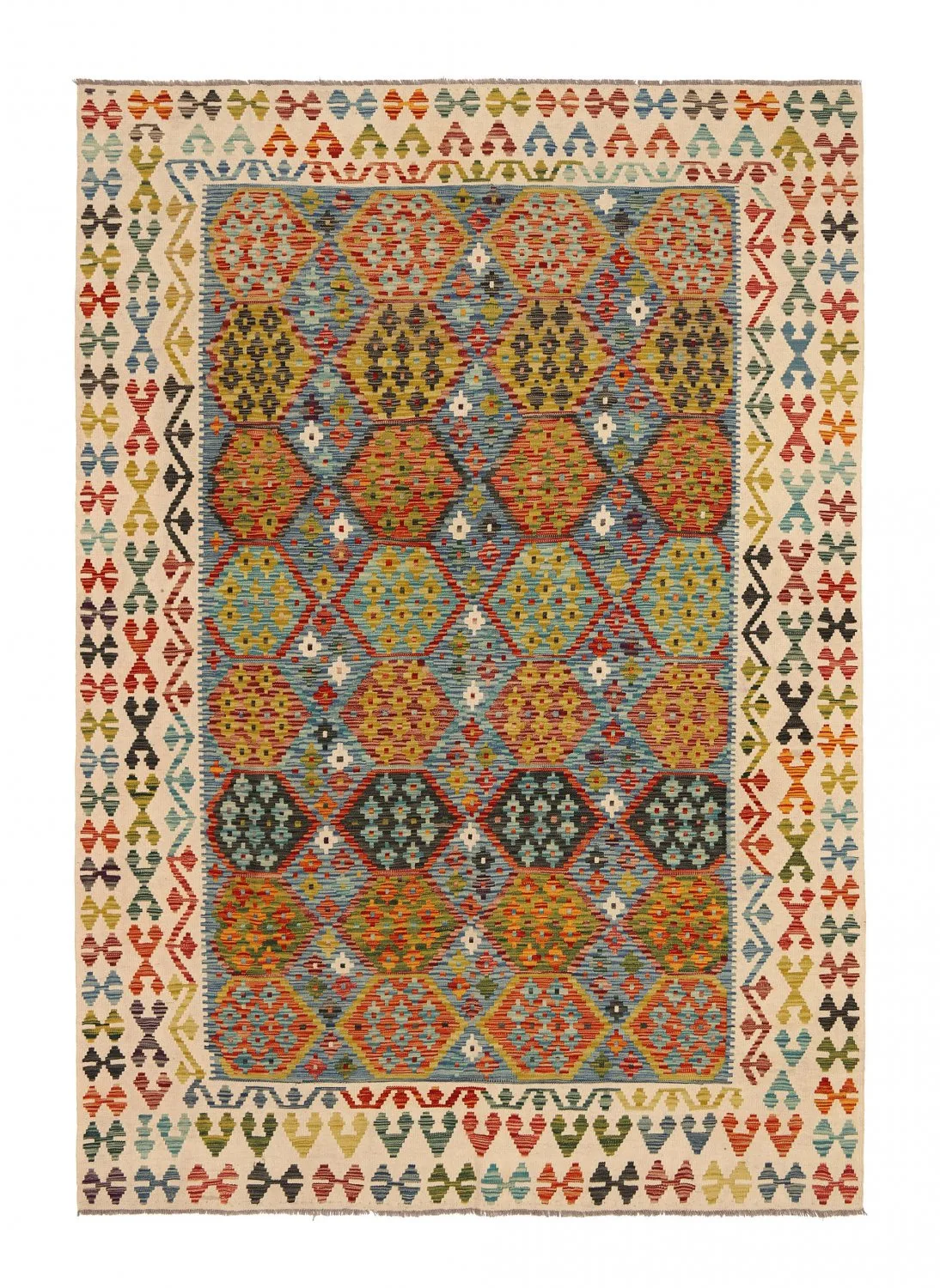 Orientalsk kelimteppe 298 x 211 cm (Størrelse: 298 x 211 cm)