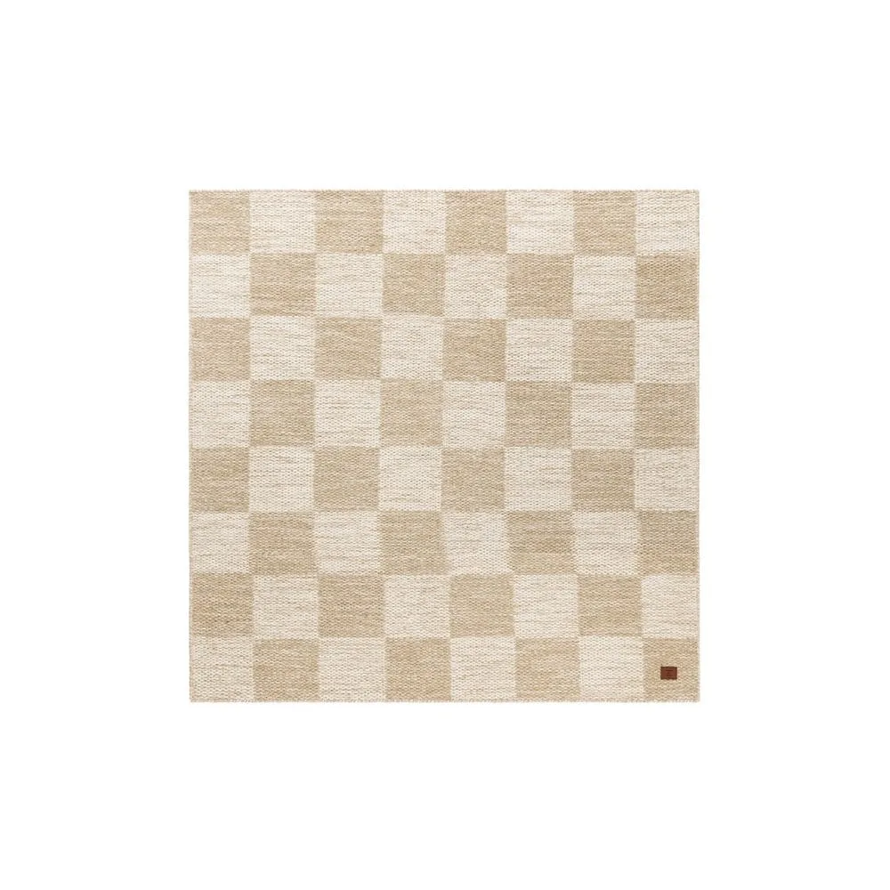 Ullmatta Chessie Kvadrat - 250x250 cm, Linne