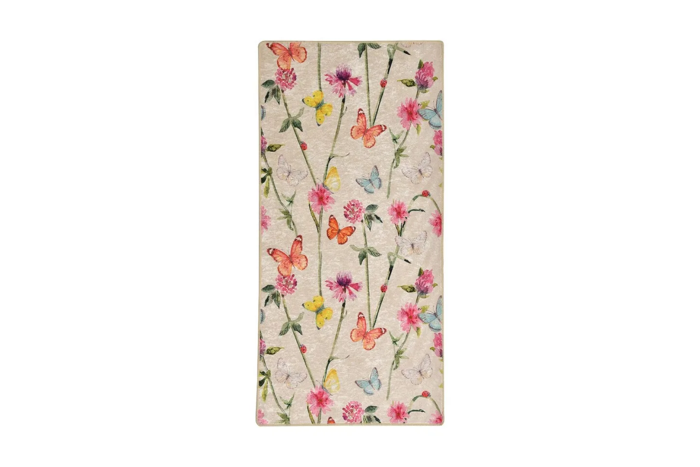 Fikret Entrematta 100x300 cm - Flerfärgad/Sammet